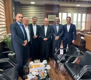 نشست صمیمی هیئت رئیسه موسسه آموزش عالی مازیار با ریاست محترم دانشگاه مازندران، جناب آقای دکتر صالحی، به منظور ارائه راهکارها و تبادل نقطه نظرات سازنده در راستای ارتقای علمی و امور اجرایی موسسه