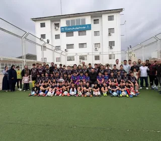 اختتامیه ترم تابستان مدرسه فوتبال مازیار