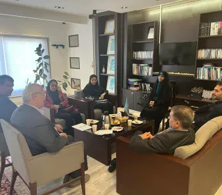 نشست تخصصی اساتید و مدیر گروه رشته مهندسی شهرسازی و فضای سبز با هیئت رئیسه موسسه