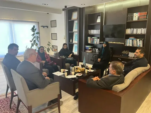 نشست تخصصی اساتید و مدیر گروه رشته مهندسی شهرسازی و فضای سبز با هیئت رئیسه موسسه ۳